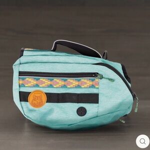 Seafoam green small dog backpack brand new from Wilderdog